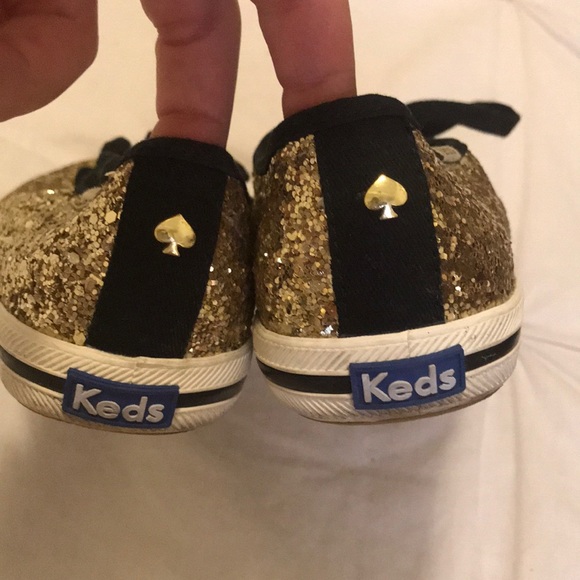 Kate spade gold sparkle keds - Picture 7 of 7